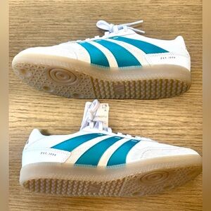 Adidas Predator Freestyle Mexico Indoor Futsal Soccer Shoes Linen Green/Myst